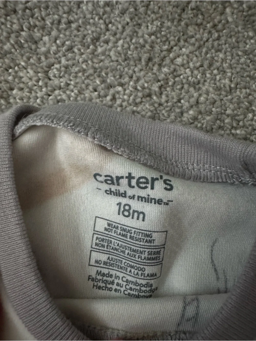Carters soft cream